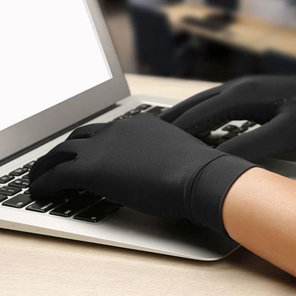 Men Sports Running Driving Copper Fiber Spandex Touch Screen Full/Half Finger Gloves Running Sports Winter Warm Cycling Gloves