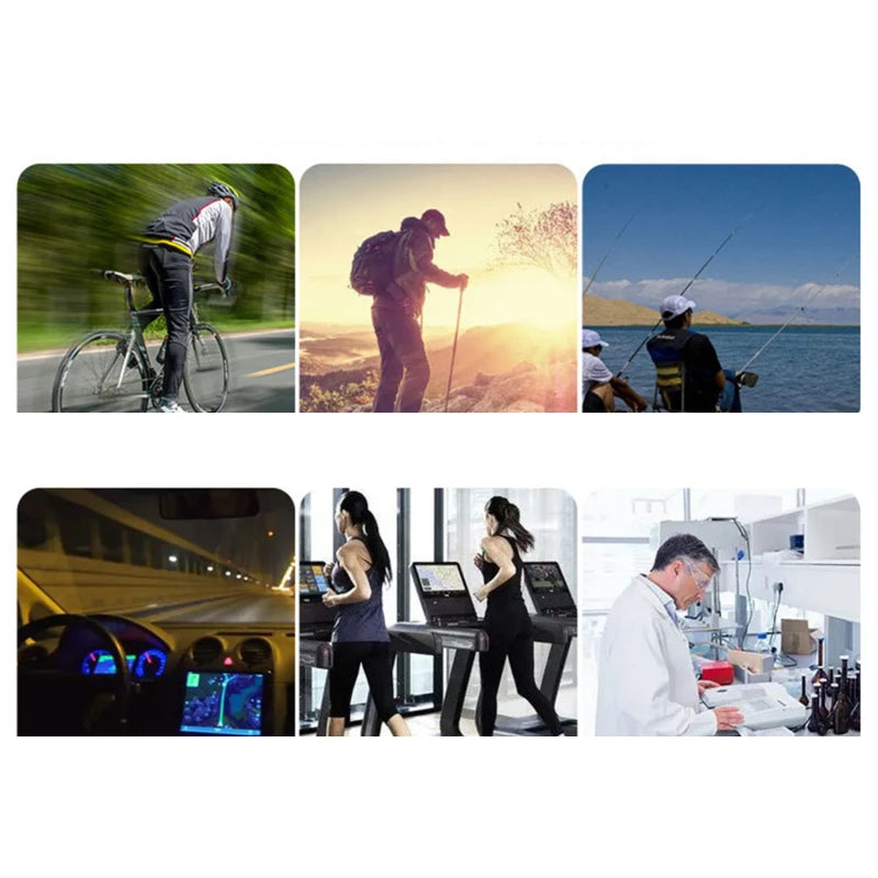 Men Sports Running Driving Copper Fiber Spandex Touch Screen Full/Half Finger Gloves Running Sports Winter Warm Cycling Gloves