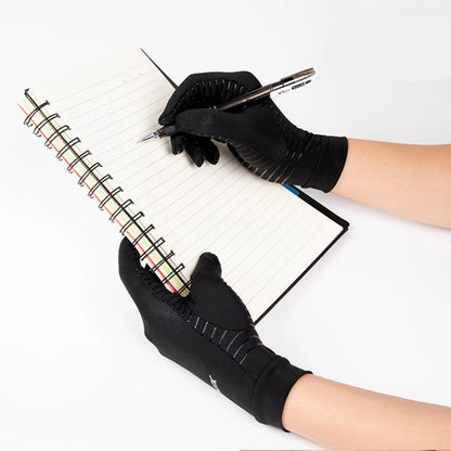 Men Sports Running Driving Copper Fiber Spandex Touch Screen Full/Half Finger Gloves Running Sports Winter Warm Cycling Gloves